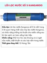 Lõi lọc Kangaroo 456789 tạo khoáng mới nhất 2024 lắp cho máy lọc nước Kangaroo cam kết sản phẩm như hình