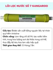 Lõi lọc Kangaroo 456789 tạo khoáng mới nhất 2024 lắp cho máy lọc nước Kangaroo cam kết sản phẩm như hình