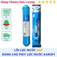 Lõi lọc nước số 5 Karofi GAC - T33 lắp cho máy lọc nước Karofi cam kết hàng chính hãng