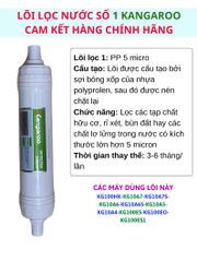 Lõi lọc nước đúc 123 Kangaroo dùng cho máy lọc nước Kangaroo các model KG100HK KG10A7S