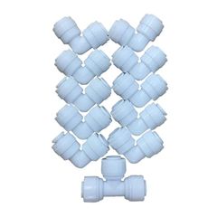 Bộ 10 nối nhanh hai đầu và Tê chia dây phi 6 cho máy lọc nước