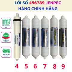 Lõi lọc nước 456789 Jenpec màng RO Toray hàng cao cấp chính hãng lắp cho máy lọc nước Jenpec