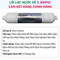 Lõi lọc nước 456789 Jenpec màng RO Toray hàng cao cấp chính hãng lắp cho máy lọc nước Jenpec