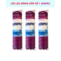 Lõi lọc nước số 1 Jenpec lõi bông 5 micron lắp cho máy lọc nước Jenpec cam kết hàng chính hãng