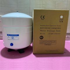 Bình áp sắt 10 lít dùng cho máy lọc nước RO tặng kèm van bình áp