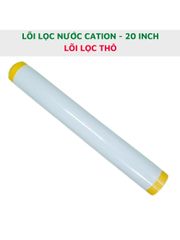 Bộ lõi lọc thô 123 - 20 inch loại bỏ tạp chất mùi màu cặn Canxi, Magie cho nước đầu nguồn