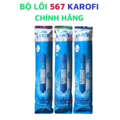 Lõi lọc nước 1234567 Karofi lắp cho máy lọc nước Karofi 7 cấp lõi lọc nước cam kết hàng Chính Hãng