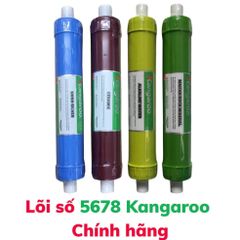 Bộ lõi lọc nước 5678 Kangaroo tọa khoáng tạo vị lắp cho máy lọc Kangaroo cam kết hàng chính hãng sai hàng đền 10TR