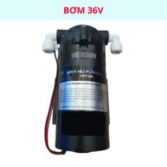 Bộ bơm tăng áp 36V lắp cho máy lọc nước ION Kiềm hỗ trợ tăng áp cho những nguồn nước không đủ áp lực