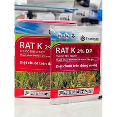 3 _ 5 _ 10 gói bột diệt chuột Rat K 2%DP Thanh Sơn, hàng việt nam ,diệt chuột trên đồng ruộng,10 gam / 1 gói