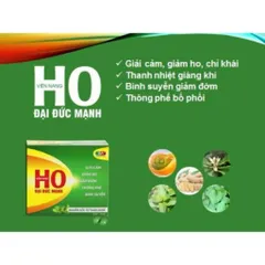Viên nang Ho Đại Đức Mạnh hỗ trợ giảm ho đàm,ngứa họng và bổ phổi(Hộp 100 viên)