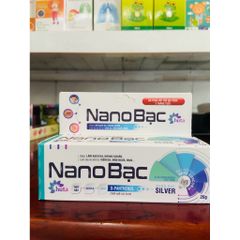 NanoBạc Huta Gel Bôi Da Kháng Khuẩn giúp tái tạo da,giảm ngứa do côn trùng hoặc kích ứng (Tuýt 20g)