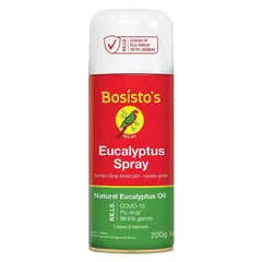 Bosisto's Eucalyptus Spray 200g Xịt Thơm Không Gian Hương Khuynh Diệp Dịu Mát Phù Hợp Nhà Ở Văn Phòng