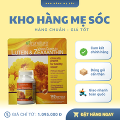 Viên bổ mắt Trunature Vision Complex Lutein & Zeaxanthin 140 viên của Mỹ - MẸ SÓC