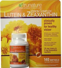 Viên bổ mắt Trunature Vision Complex Lutein & Zeaxanthin 140 viên của Mỹ - MẸ SÓC