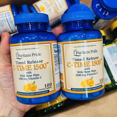 Vitamin C 1500mg Puritan's Pride USA 100 viên