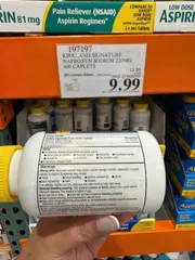 (USA) VIÊN UỐNG HỖ TRỢ GIẢM ĐAU VÀ HẠ SỐT KIRKLAND SIGNATURE NAPROXEN SODIUM 220MG (HỘP 400 VIÊN)