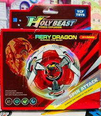 YCF TOYS Holy Beast X Series (6300 - Giao màu ngẫu nhiên)- Con Quay Chiến Đấu X-Wild Wolf & Fiery Dragon - Đồ Chơi Con Xoay Spinner Đối Kháng - Giao Màu Ngẫu Nhiên
