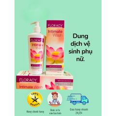 Dung dịch vệ sinh FLORACY chiết xuất hoa cúc giúp cân bằng PH và ẩm mượt vùng kín mềm mại(Chai 250ml)