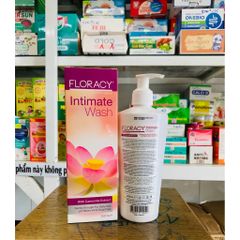 Dung dịch vệ sinh FLORACY chiết xuất hoa cúc giúp cân bằng PH và ẩm mượt vùng kín mềm mại(Chai 250ml)