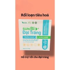 Men vi sinh Sunbio Đại tràng giúp hỗ trợ giảm đau bụng do rối loạn tiêu hoá đại tràng(Hộp 20 ống)