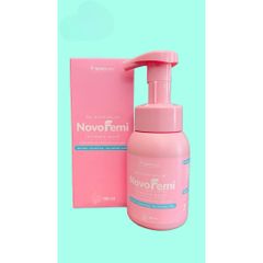 Dung dịch vệ sinh phụ nữ NOVO FEMI giúp cân bằng PH,ẩm mượt vùng kín,giảm kích ứng cho nữ(Chai 180ml)