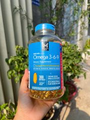 [modoria.] Viên uống dầu cá Omega 3 6 9 Member's Mark Supports Heart Health 300 viên Mỹ