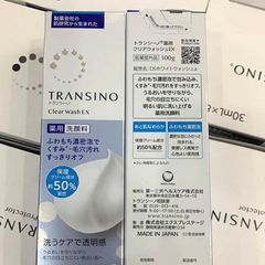 Sữa rửa mặt Transino Clear Wash Ex Japan 100g