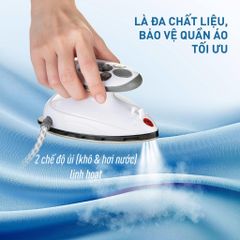 Bàn Ủi Du Lịch Mini GKÖCH Đức - Thiết Kế Nhỏ Gọn, Công Suất Mạnh Mẽ, Bảo Hành 12 Tháng, Phù Hợp Mỗi Chuyến Đi