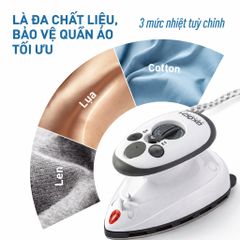 Bàn Ủi Du Lịch Mini GKÖCH Đức - Thiết Kế Nhỏ Gọn, Công Suất Mạnh Mẽ, Bảo Hành 12 Tháng, Phù Hợp Mỗi Chuyến Đi