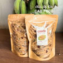 300gr Chuối sấy dẻo mixed hạt siêu ngon từ chuối chín cây sạch tự nhiên, món ăn vặt hấp dẫn an toàn cho mọi lứa tuổi