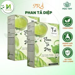 Trà Phan Tả Diệp Mộc Tâm- Hỗ Trợ Tiêu Hóa, Nhuận Tràng, Thanh Lọc Cơ Thể- Hộp 25 gói x 3,5g