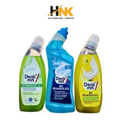 Nước Tẩy Bồn Cầu Denkmit Đức Gel Tẩy Cặn Vôi 750ml/1L