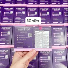Viên Uống Nội Tiết Tố Nữ Manhae - Giúp Cân Bằng Nội Tiết Tố Thực Vật, 120 Viên Hộp, Dành Cho Phụ Nữ Thời Kỳ Tiền Mãn Kinh