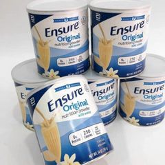 Sữa Bột Ensure Powder 400g - Thực phẩm dinh dưỡng bổ sung cho người già, trẻ em kén ăn, hỗ trợ tăng cường sức khỏe, hương vị vani thơm ngon