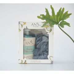 Hộp Quà tặng Gel tắm AN'Sw 10 hộpx(500g, bông tắm, túi giấy) tặng sinh nhật, lễ 8/3, 20/10,20/11,Tết