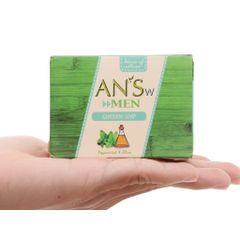 Xà Phòng Thiên Nhiên AN’Sw Bạc Hà [Men]