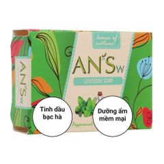 Xà phòng thiên nhiên AN’Sw Bạc Hà 100g