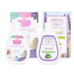 Dung dịch vệ sinh phụ nữ PinkGW combo 2 (Teen + Lavender) 100gx2