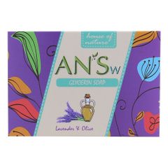 Combo 3 Xà Phòng Thiên Nhiên AN'Sw Tinh Dầu Oải Hương (Lavender) 100g