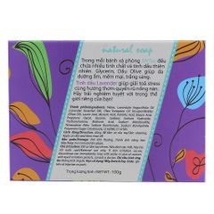 Combo 3 Xà Phòng Thiên Nhiên AN'Sw Tinh Dầu Oải Hương (Lavender) 100g