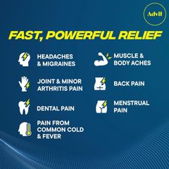 Viên Nang Mềm Advil Liqui-Gels Ibuprofen 200mg - Hỗ Trợ Giảm Đau, Hạ Nhiệt Nhanh Chóng - Mỹ