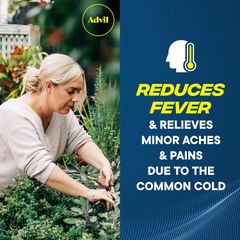 Viên Nang Mềm Advil Liqui-Gels Ibuprofen 200mg - Hỗ Trợ Giảm Đau, Hạ Nhiệt Nhanh Chóng - Mỹ