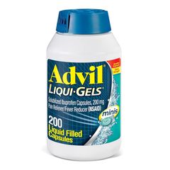 Viên Nang Mềm Advil Liqui-Gels Ibuprofen 200mg - Hỗ Trợ Giảm Đau, Hạ Nhiệt Nhanh Chóng - Mỹ