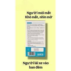 Viên uống MEDI bảo vệ mắt,giúp giảm mỏi mắt,khô mắt hay chảy nước mắt,mắt mờ do thoái hoá(Hộp 60/90 viên)