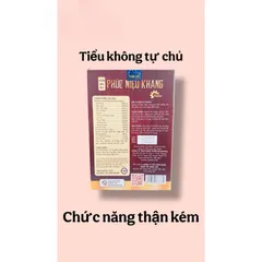 Viên uống PHÚC NIỆU KHANG dùng cho người tiểu đêm,tiểu nhiều lần không tự chủ,chức năng thận kém(Chai 30viên)