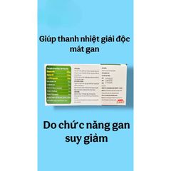 Viên uống LIVE GAMA hỗ trợ cho người viêm gan,xơ gan,men gan cao(Hộp 60viên)