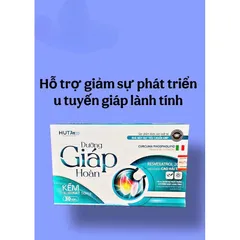 Viên uống Dưỡng Giáp Hoàn hỗ trợ giảm sự phát triển u tuyến giáp lành tính (Hộp 30 viên)