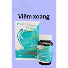 Viên uống Viêm Xoang Extra Gold hỗ trợ giảm sổ mũi,ngạt mũi,viêm xoang(Chai 30viên)
