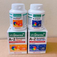 Vitamin tổng hợp Altapharma A-Z Depot Đức 100 viên